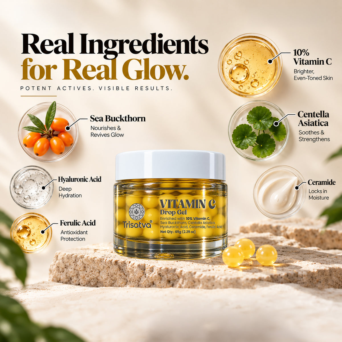 Vitamin C Drop Gel Boba Capsule Moisturizer