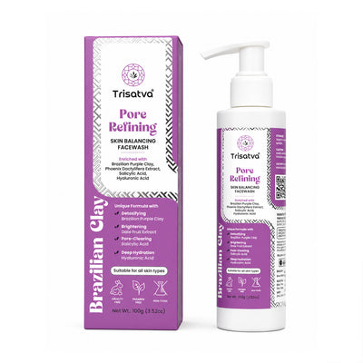 Pore Refining - Brazilian clay face wash