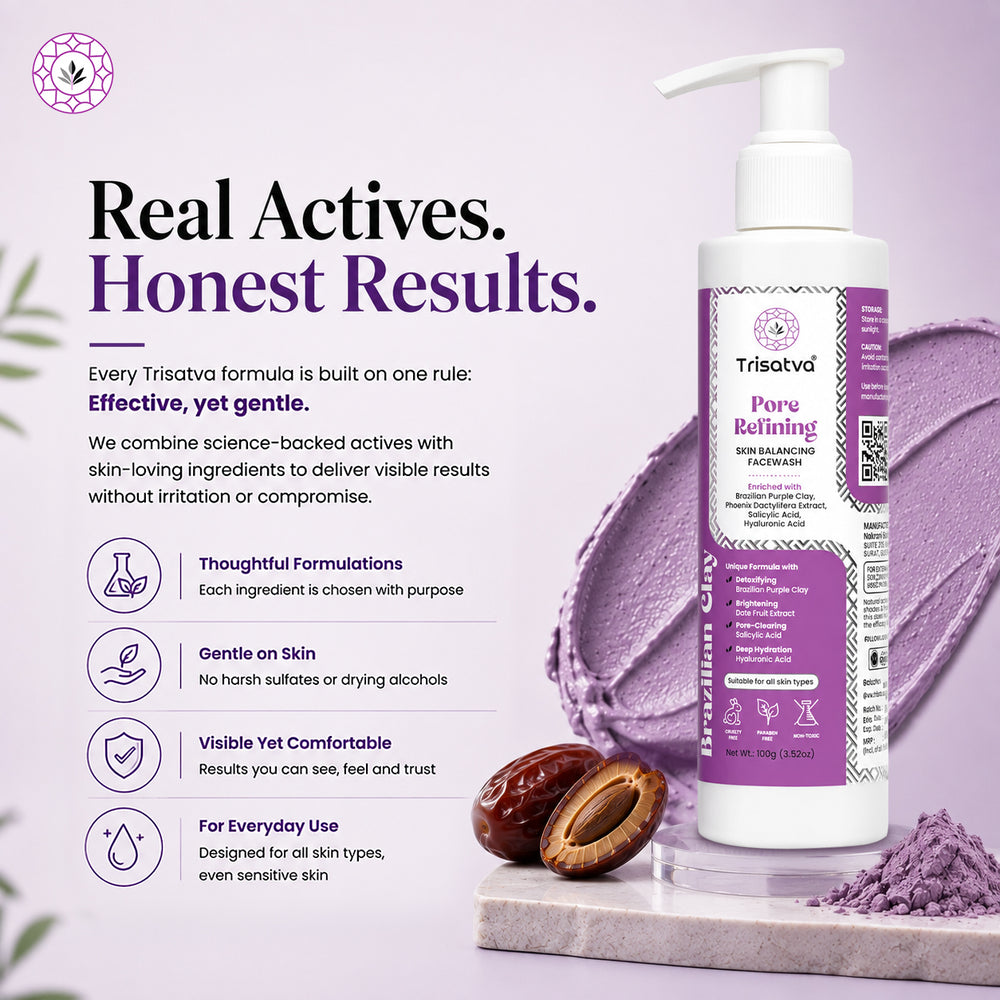 Pore Refining - Brazilian clay face wash