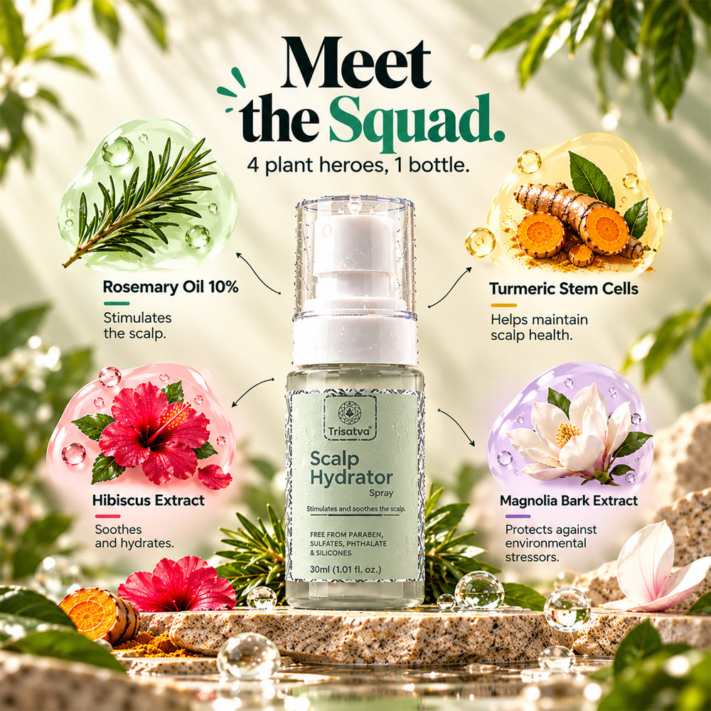 Trisatva Rosemary Scalp Hydrator Spray