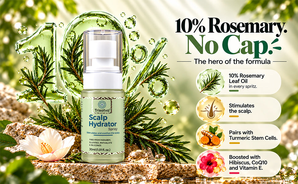 Trisatva Rosemary Scalp Hydrator Spray