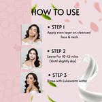 Trisatva French Rose Kaolin Clay Face Mask – Age-Defying & Pore-Refining Glow Mask