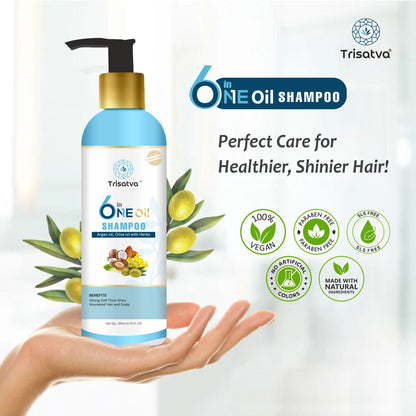 Trisatva 6-in-1 Oil Shampoo