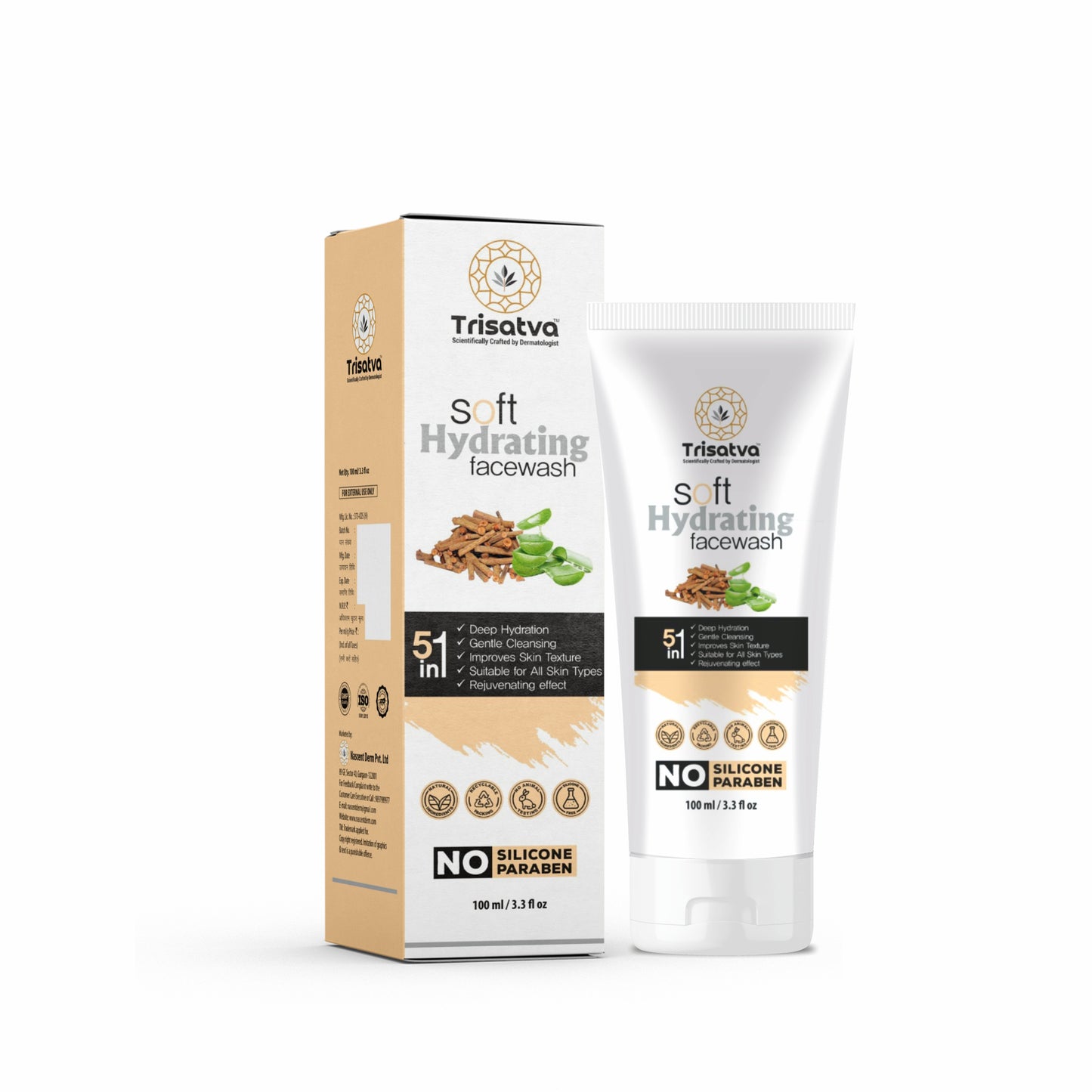 Trisatva Soft Hydrating Facewash