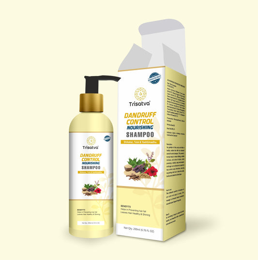 Trisatva Dandruff Control Nourishing Shampoo