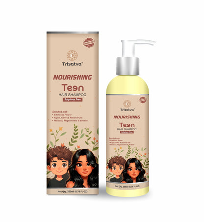 Trisatva Nourishing Teen Shampoo - Sulphate Free