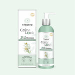 Trisatva Color Lock 3in1 shampoo with Leontopodium flower extract, paraben and sulfate free