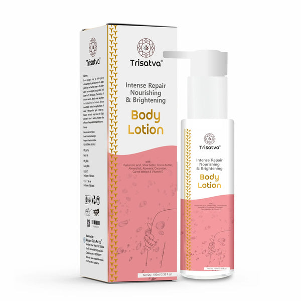 Trisatva Body Lotion | Intense Repair Nourishing & Brightening