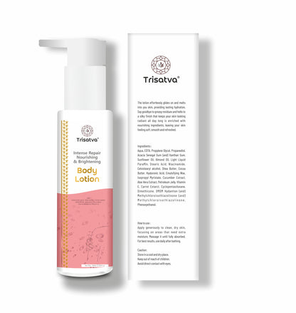 Trisatva Body Lotion | Intense Repair Nourishing & Brightening